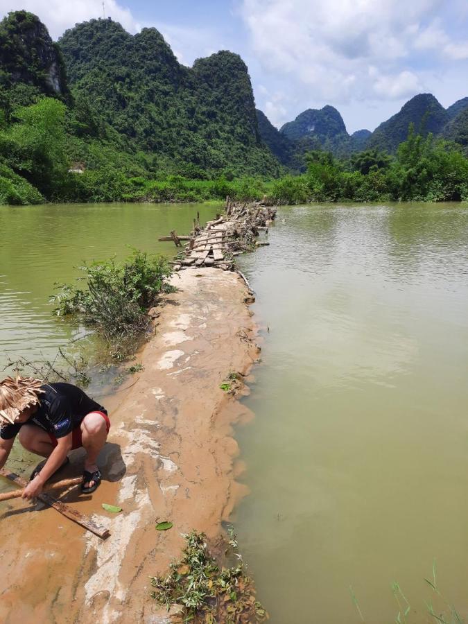 Trung Khanh Homestay Gioc Rung المظهر الخارجي الصورة